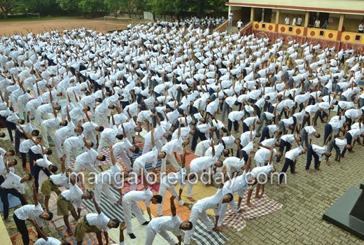 International Yoga Day observed with enthusiasm across Mangaluru 1
